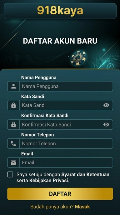 Panduan Lengkap Buat Akun Baru 918kaya