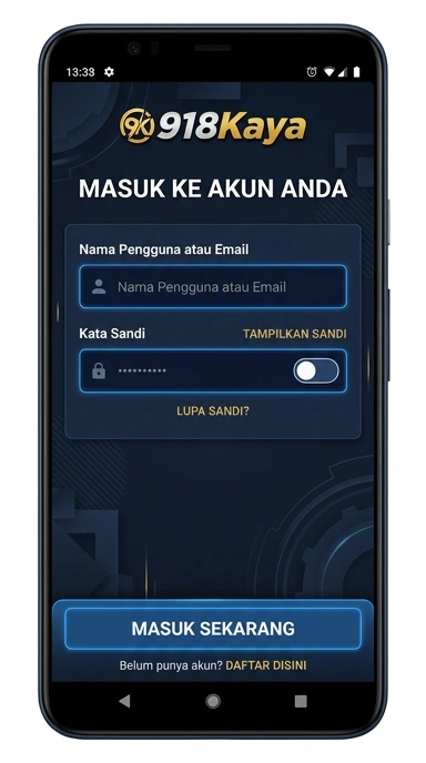 Cara Cepat Masuk Akun 918kaya untuk Pengguna Android