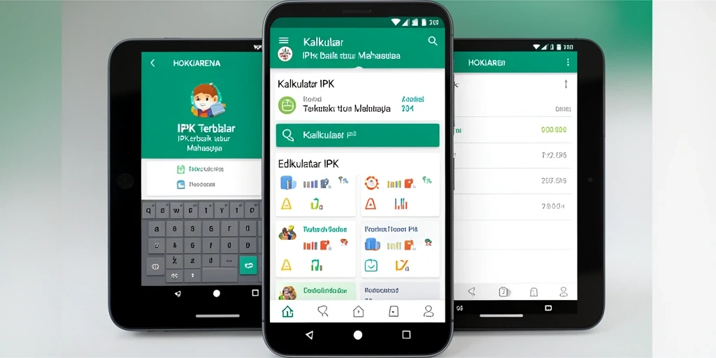 Tampilan HOKIARENA yang intuitif untuk Kalkulator IPK.